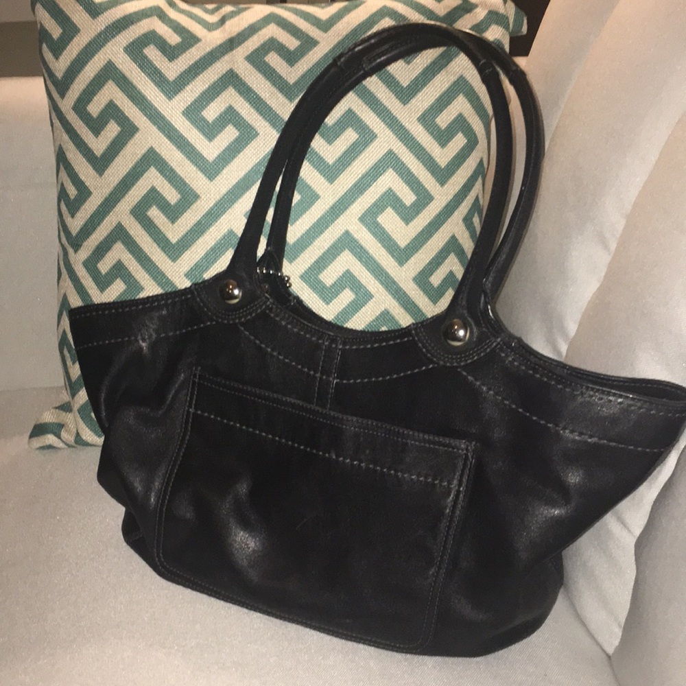 Black Coach Bleeker tote - Picture 4 of 6